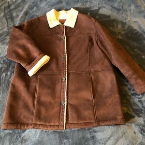 Lauren Faux Suede Coat